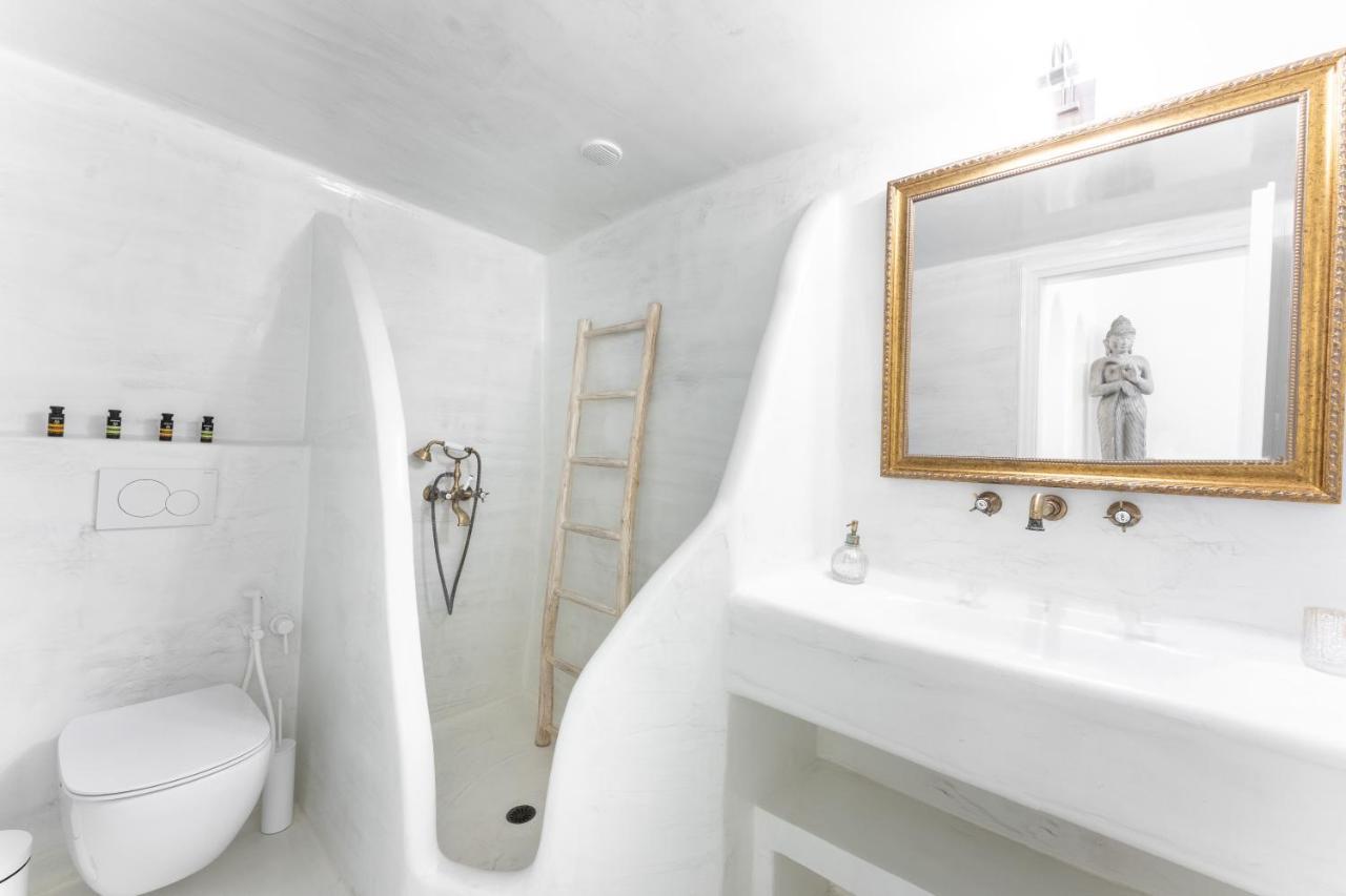Sun Naam Home Santorini With Heated Jacuzzi Karterados  Exteriör bild