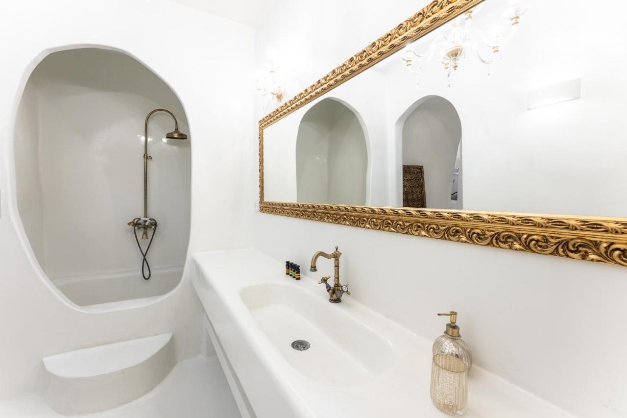 Sun Naam Home Santorini With Heated Jacuzzi Karterados  Exteriör bild