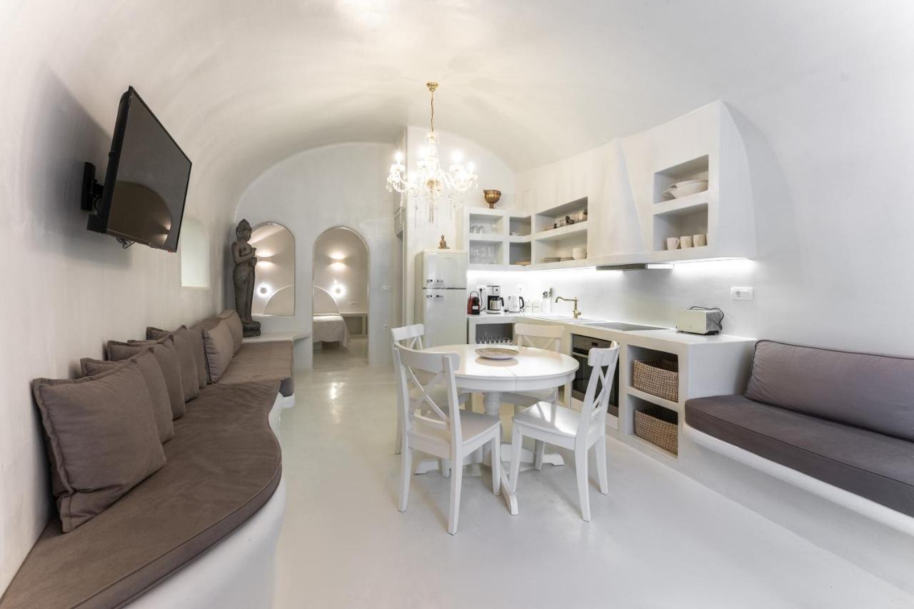 Sun Naam Home Santorini With Heated Jacuzzi Karterados  Exteriör bild